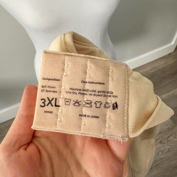 Truekind Daily Comfort Wirefree Bra in Beige - NWT! - Size 3X - Picture 8 of 8